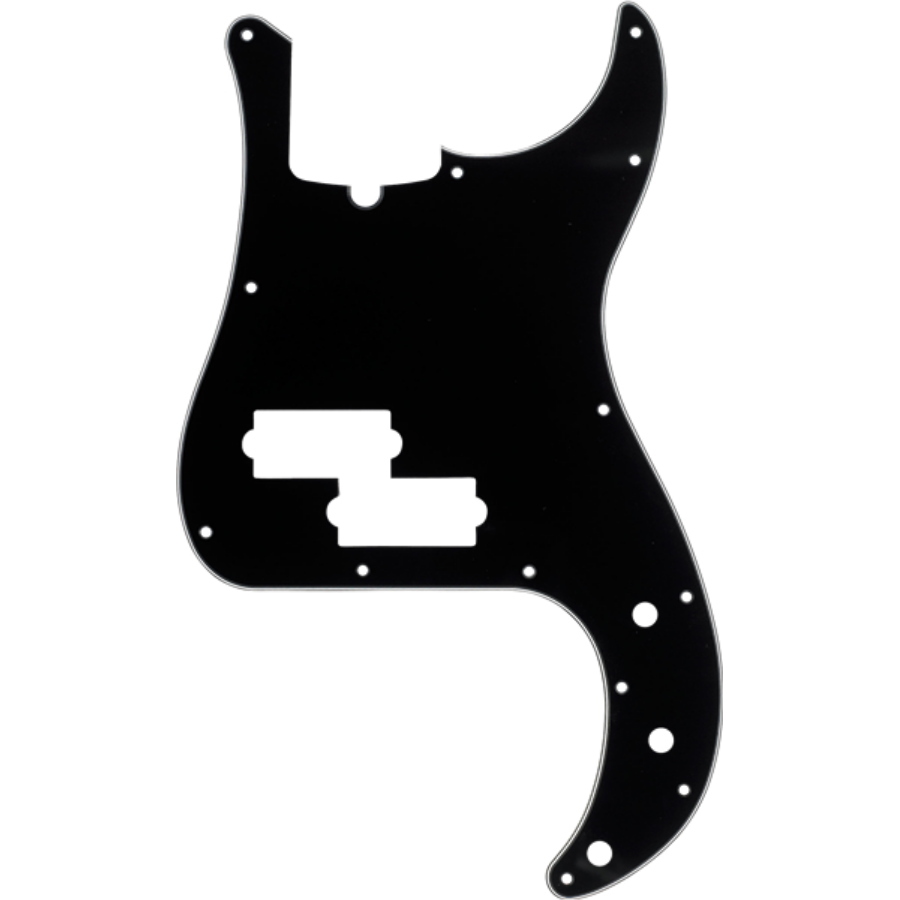 FENDER pg p bass am std b/w/b 3-ply (notch)