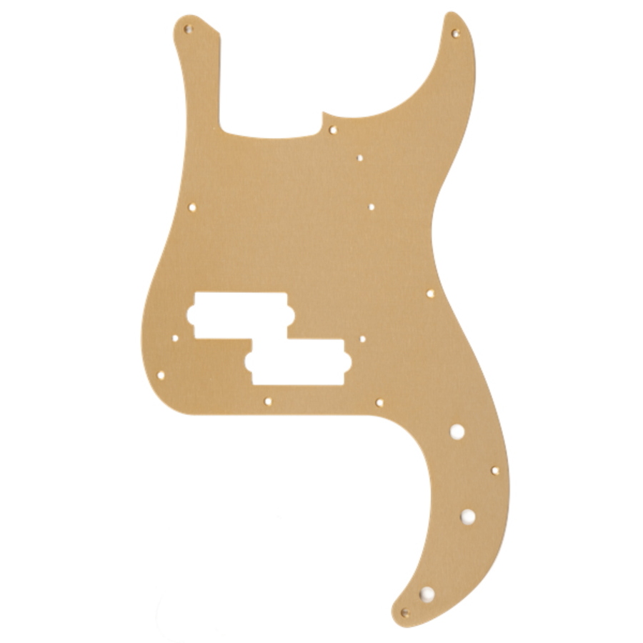 FENDER pickguard 58 p bass gld anod