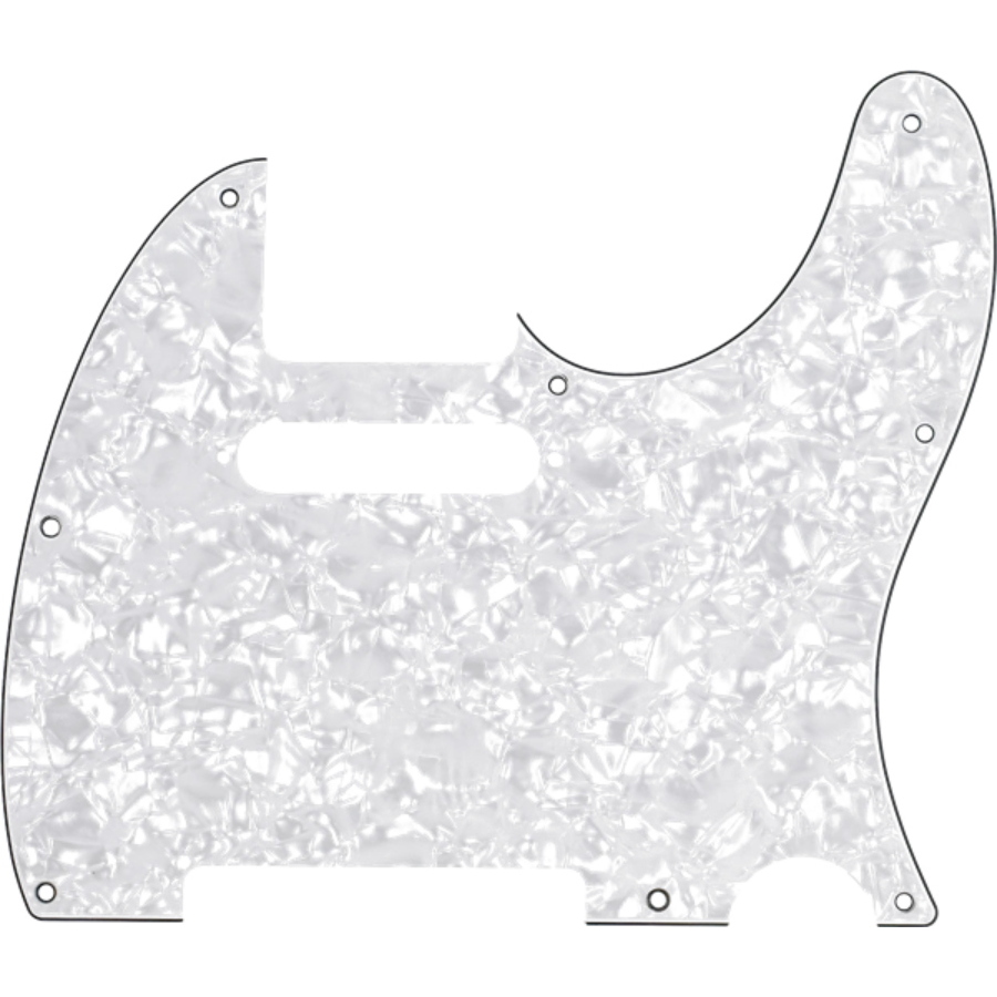 FENDER pg tele white moto 8-hole