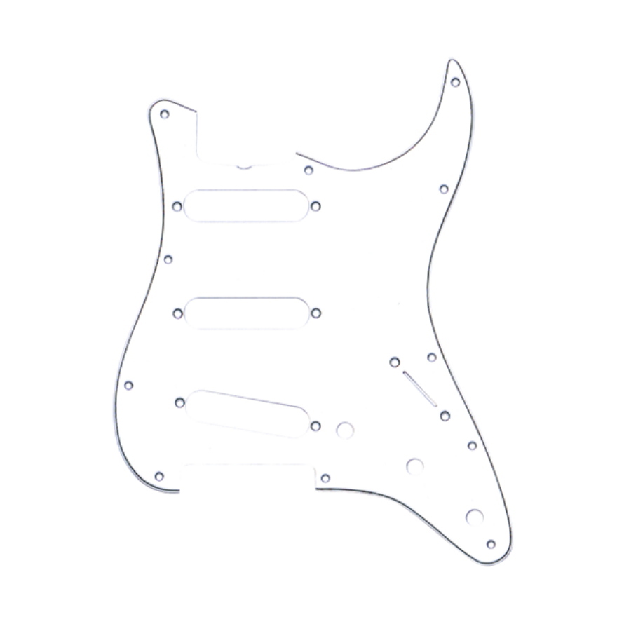 FENDER pg 62 strat w/b/w 3-ply