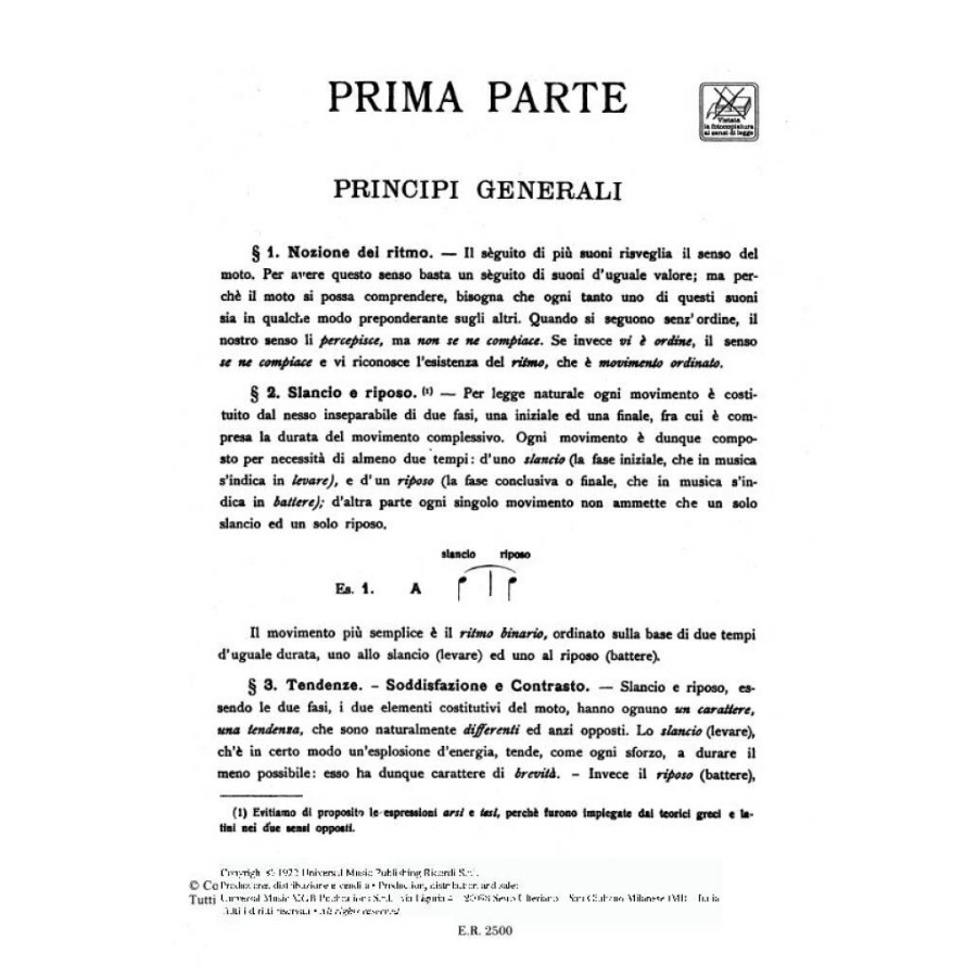 BAS trattato di forma musicale