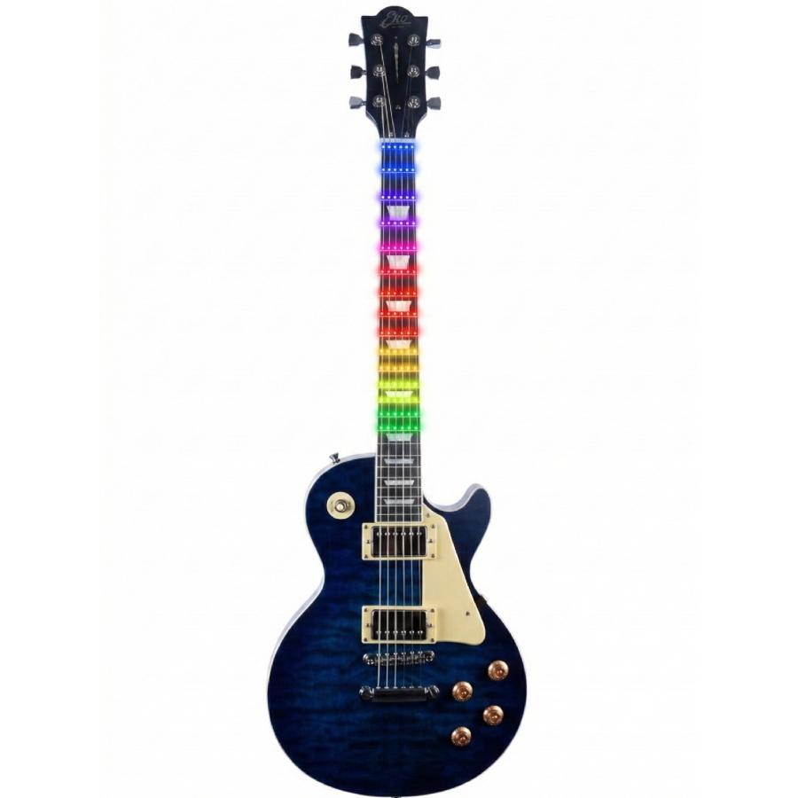 EKO  Ls-300 Blue Quilted Visual Note