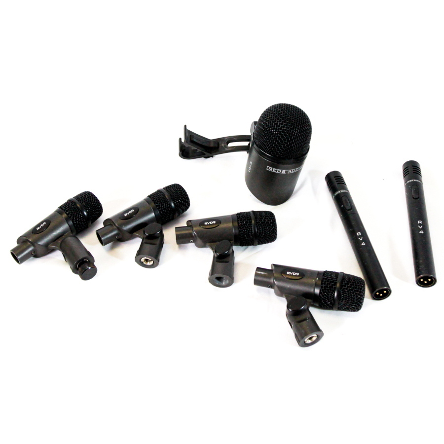 RED5 AUDIO Kit Microfoni Batteria 7 Pezzi
