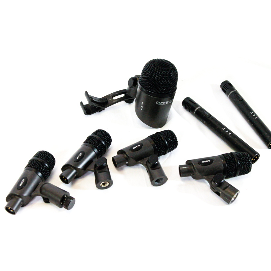 RED5 AUDIO Kit Microfoni Batteria 7 Pezzi