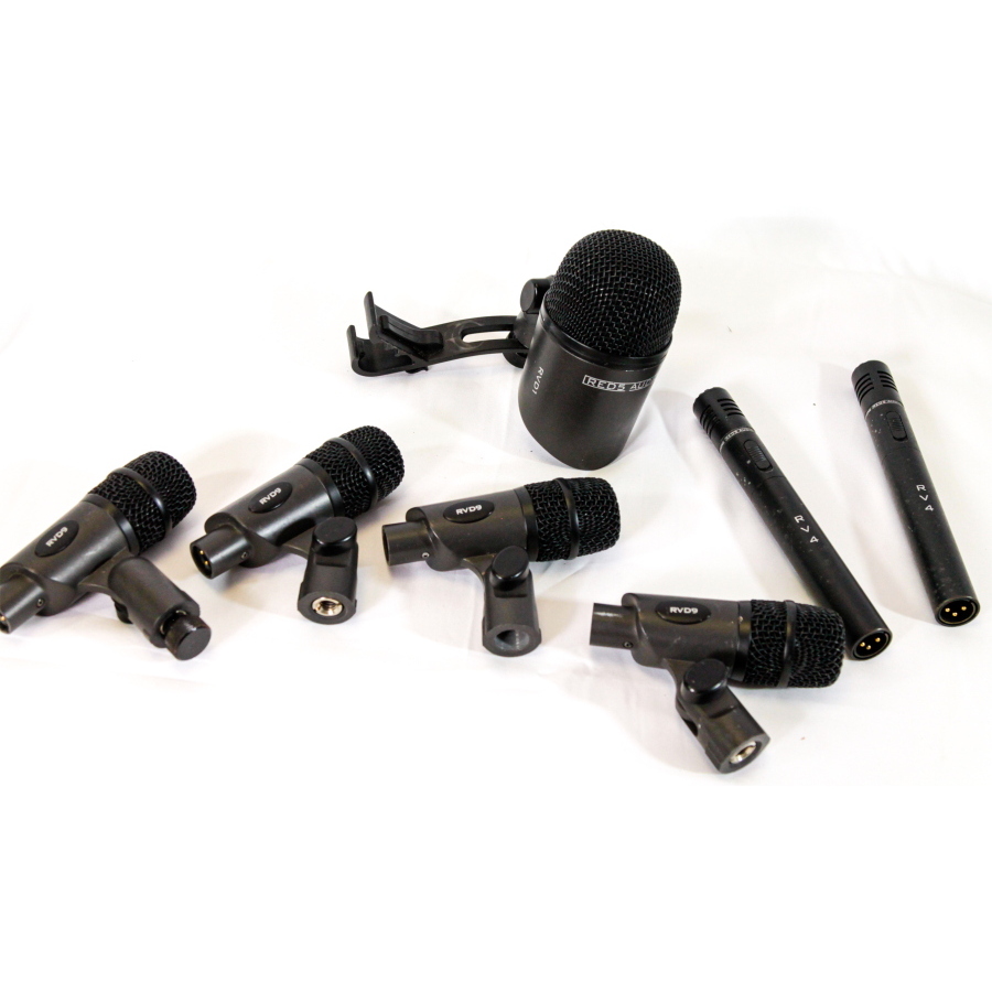 RED5 AUDIO Kit Microfoni Batteria 7 Pezzi