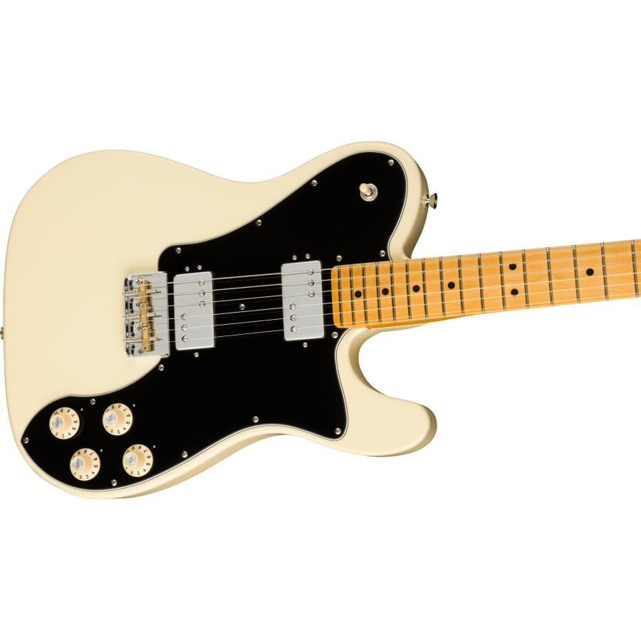 FENDER American Professional II Telecaster Deluxe MN Olympic White