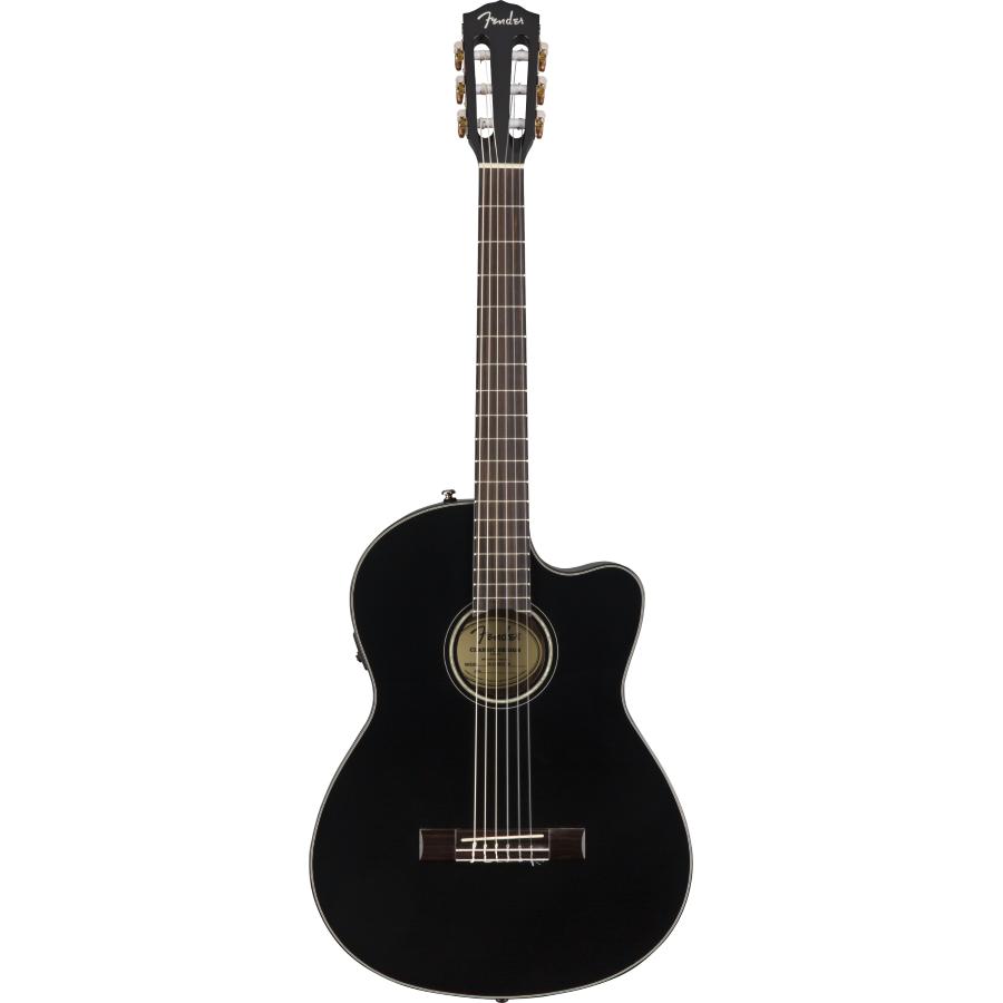 FENDER CN-140SCE Nylon Blk w/case WN