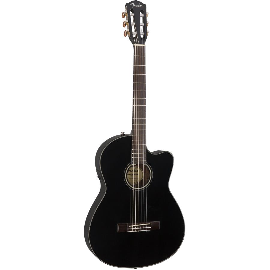 FENDER CN-140SCE Nylon Blk w/case WN