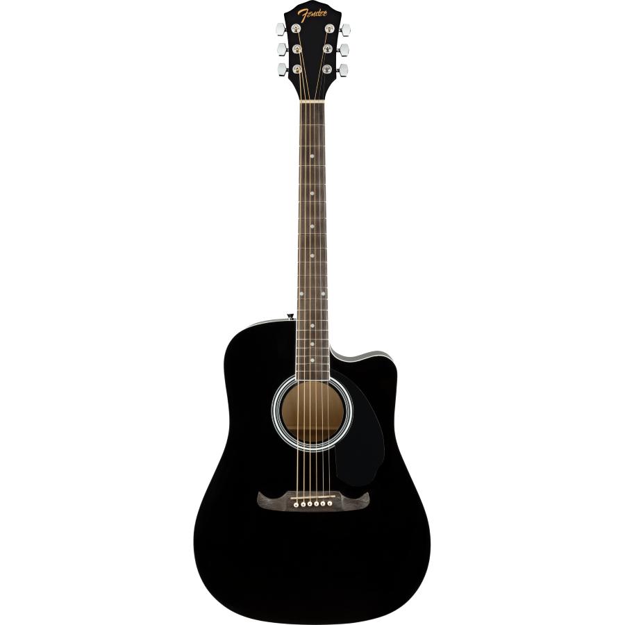 FENDER FA-125CE Dreadnought BLACK WN