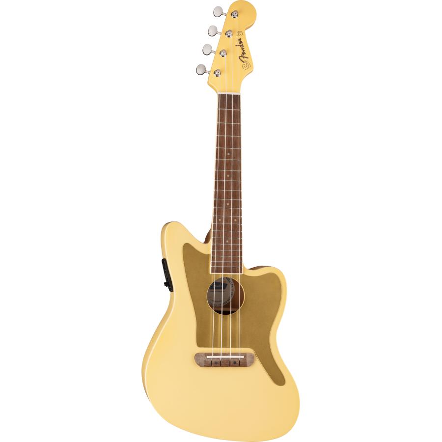 FENDER Limited Fullerton Jazzmaster Uke Vintage White