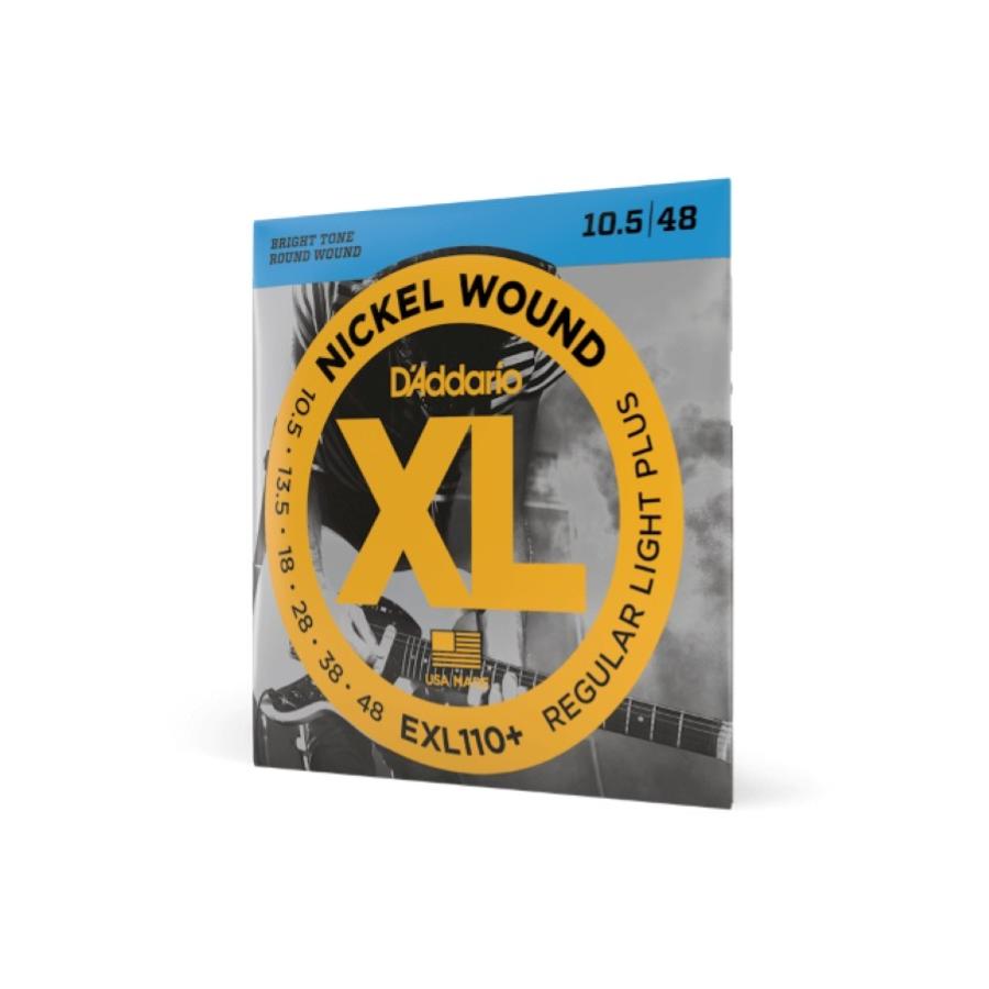 D'Addario EXL110+ 010,5/48 nickel roundwound