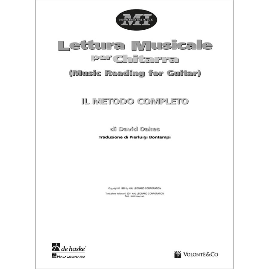 Lettura Musicale per Chitarra Libro