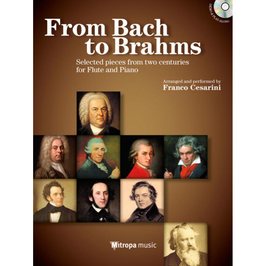 AAVV From Bach to Brahms Libro + CD