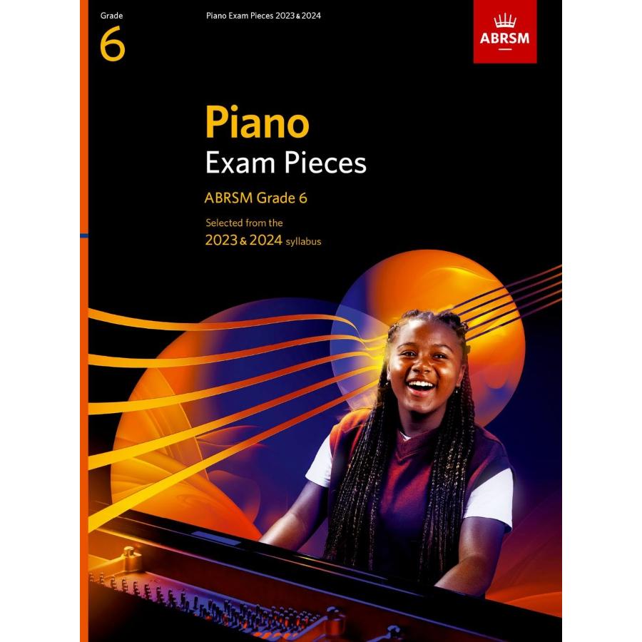 ABRSM Piano Exam Pieces 2023-2024 Grade 6 Libro