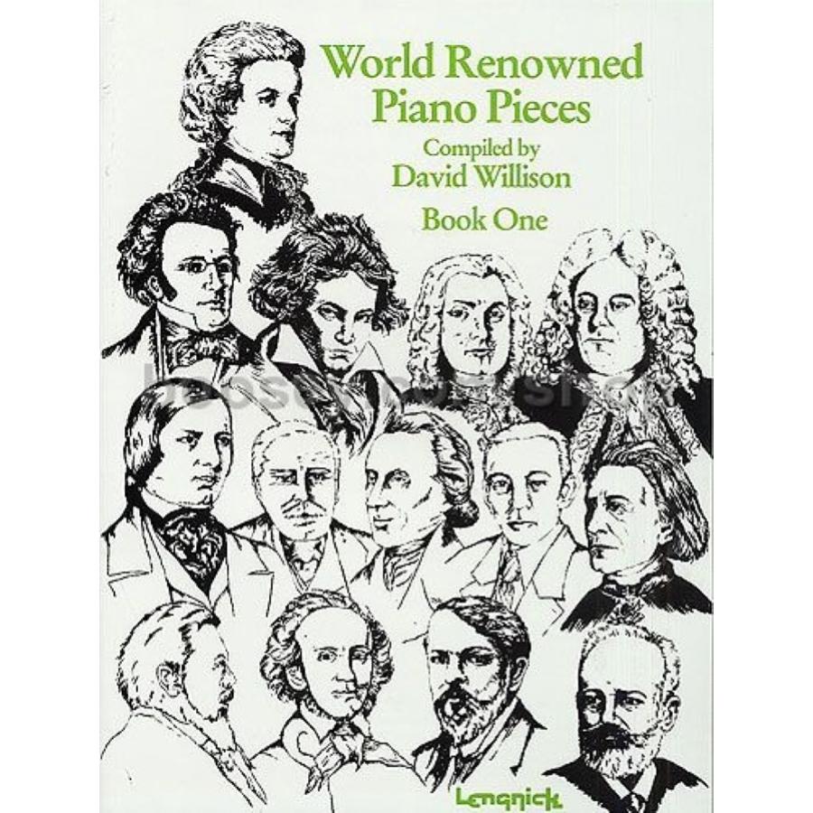 World Renowned Piano Pieces Book 1 Libro