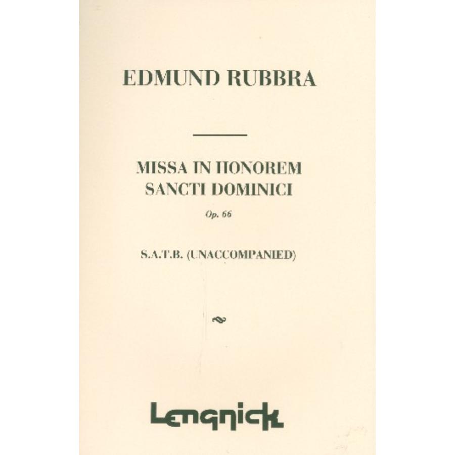 Edmund Rubbra Missa In Honorem Sancti Dominci Op 66