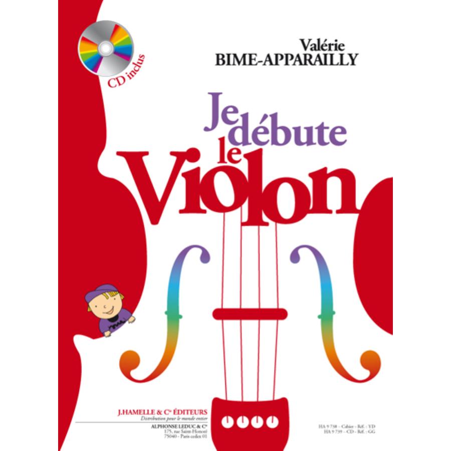 Je Débute le Violon - vol. 1 Libro + CD
