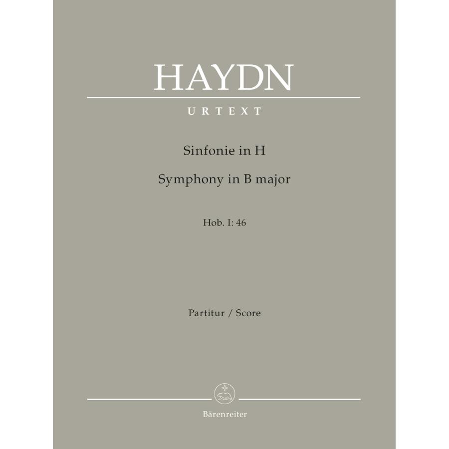 Franz Joseph Haydn Symphony No.46 In B Carl-Gabriel Stellan Mörner
