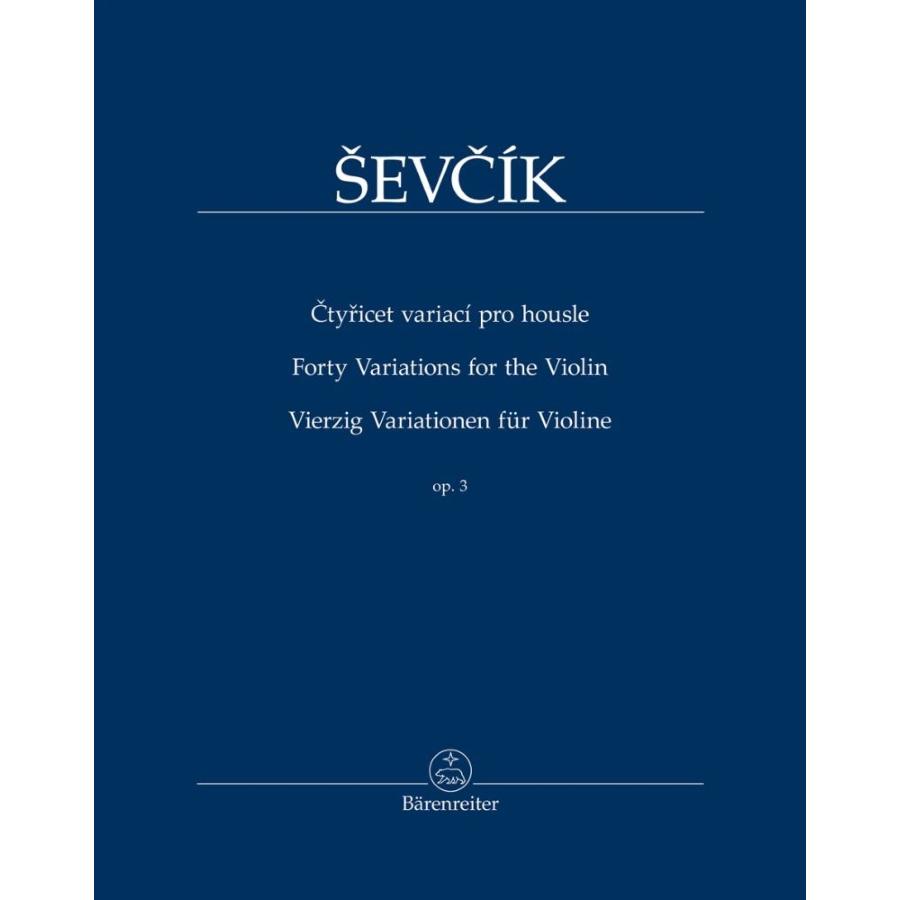 Vierzig Variationen Für Violine Op. 3 Libro