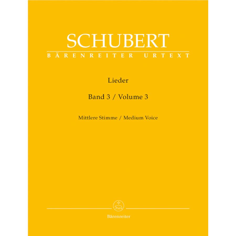 Lieder Band 3 Libro