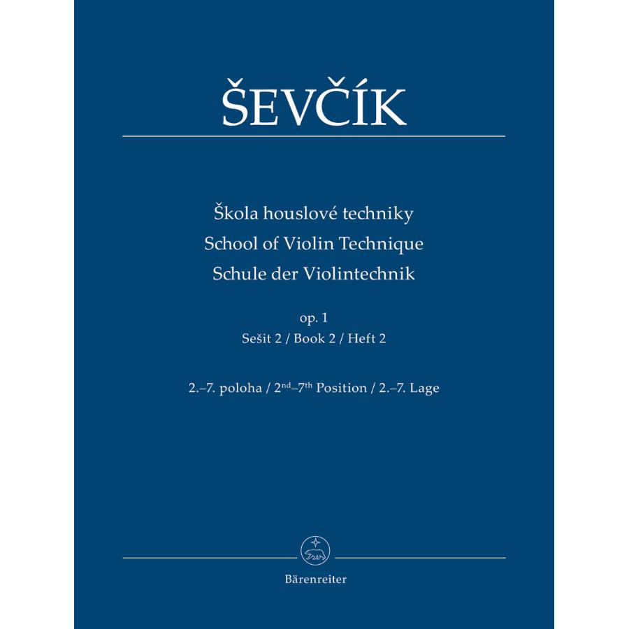 School Of Violin Technique Op. 1 (Book 2) Libro