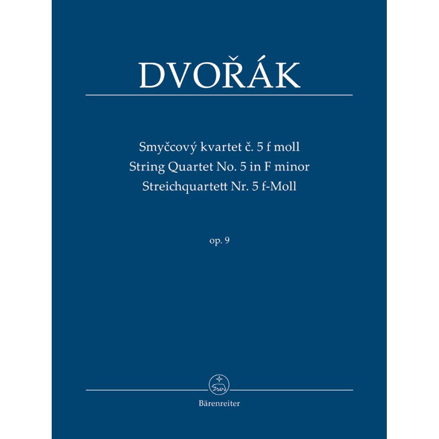 Antonín Dvorak Streichquartett Nr. 5 F-Moll Op. 9 Jarmil Burghauser