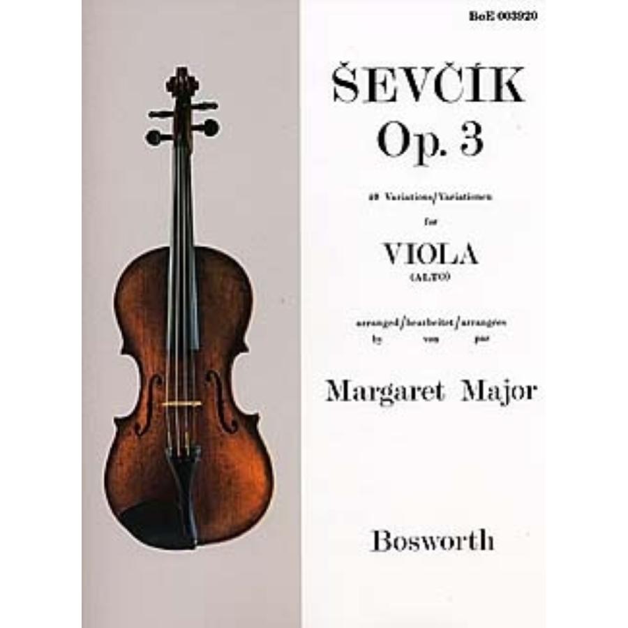 Otakar Sevcik 40 Variations Op.3 Arranged By Margaret Major