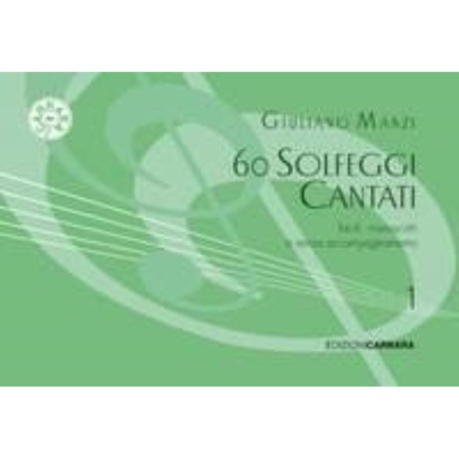 Solfeggi Cantati Manoscritti Vol. 1 (60 Solfeggi) Libro EC3505