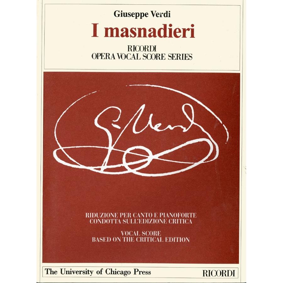 I masnadieri Riduzione per canto e pianoforte