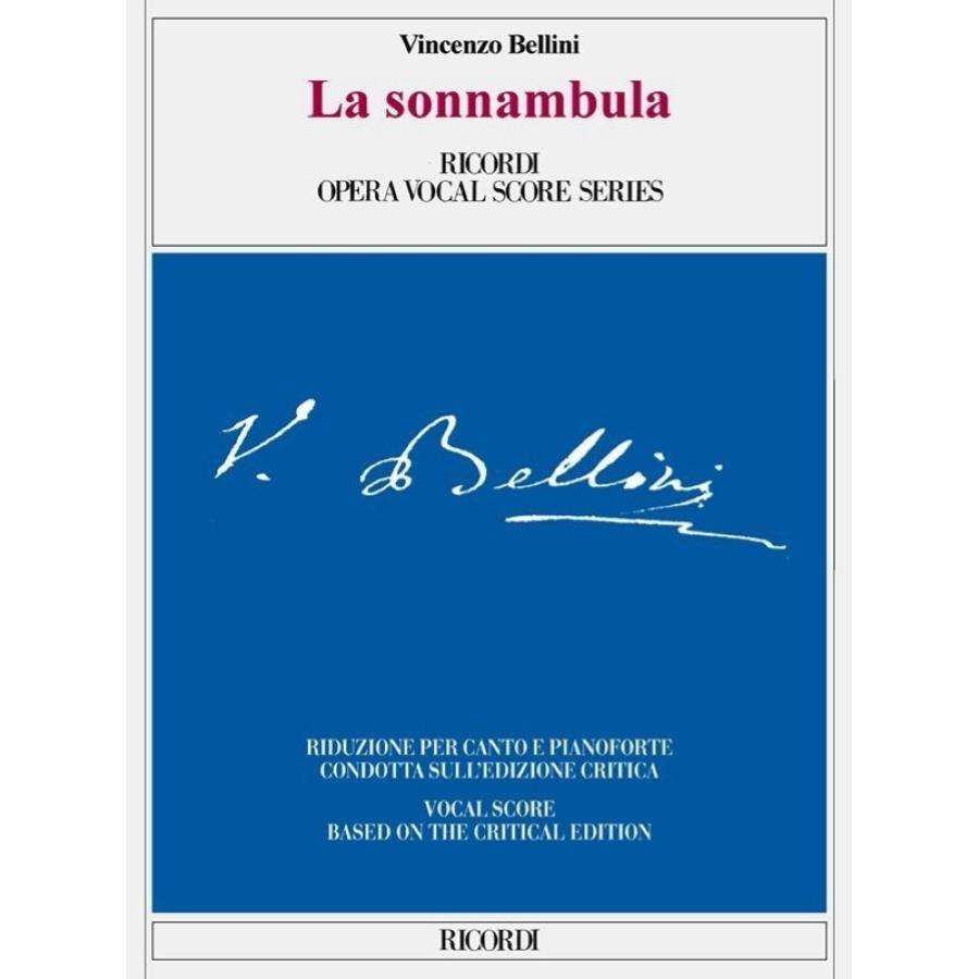 La sonnambula Riduzione per canto e pianoforte