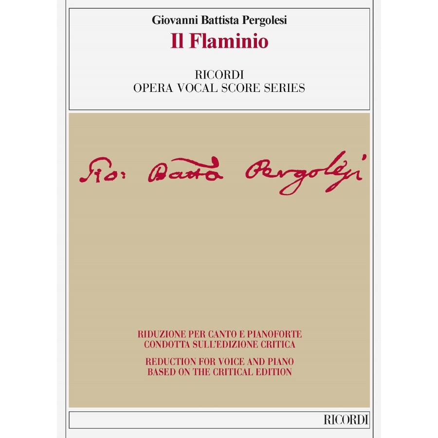 Il Flaminio Riduzione per canto e pianoforte