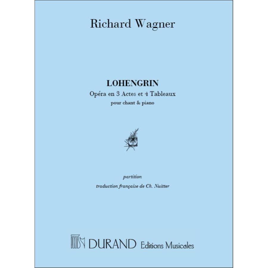 Lohengrin Chant-Piano (Francais Seul Partitura