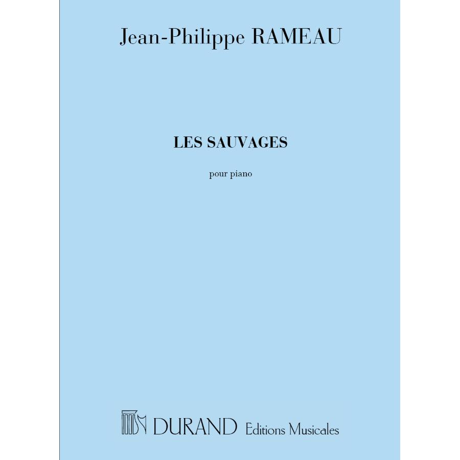 Les Sauvages Partitura