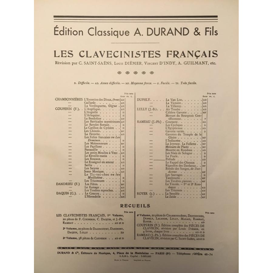 Premier livre de pièces de clavecin Libro