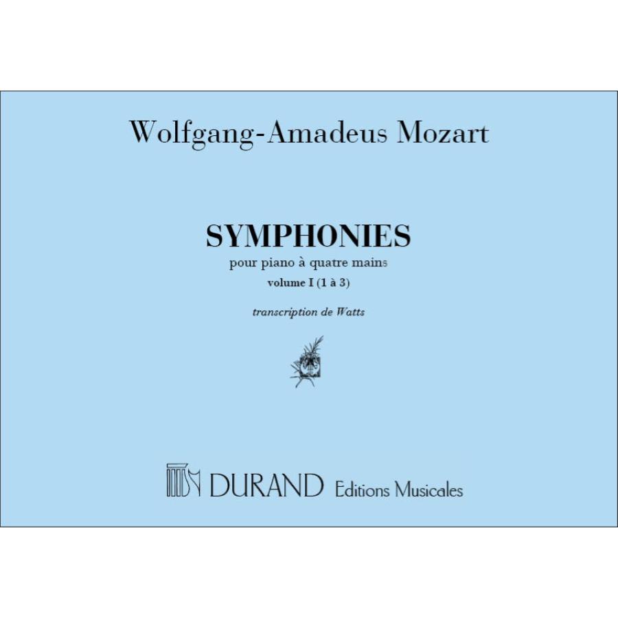 Wolfgang Amadeus Mozart Symphonies Vol 1 Piano 4 Mains