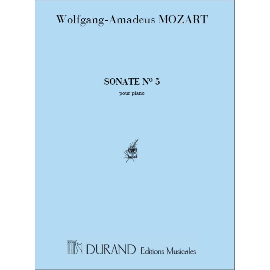 Sonate N5 Piano K 283 Partitura