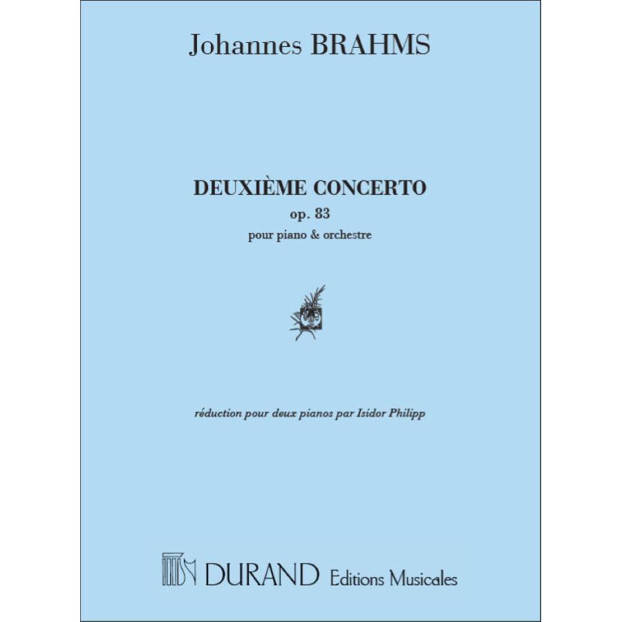 Concerto N2 Op 83 Piano Et 2Piano Pour L'Orchestre Partitura