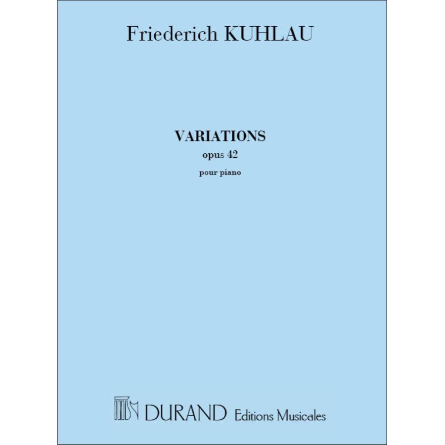 Variations Piano Partitura
