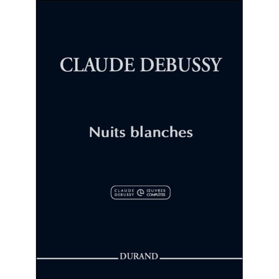 Nuits Blanches, Pour Chant Et Piano Libro