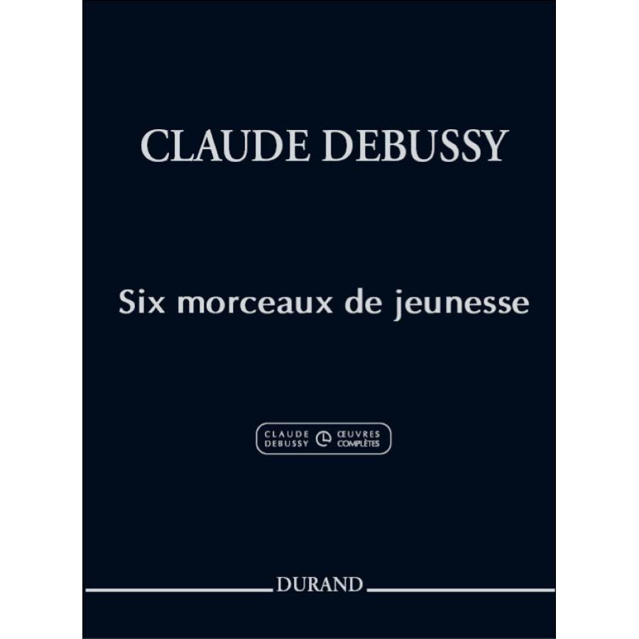 Six Morceaux De Jeunesse Pour Piano Libro