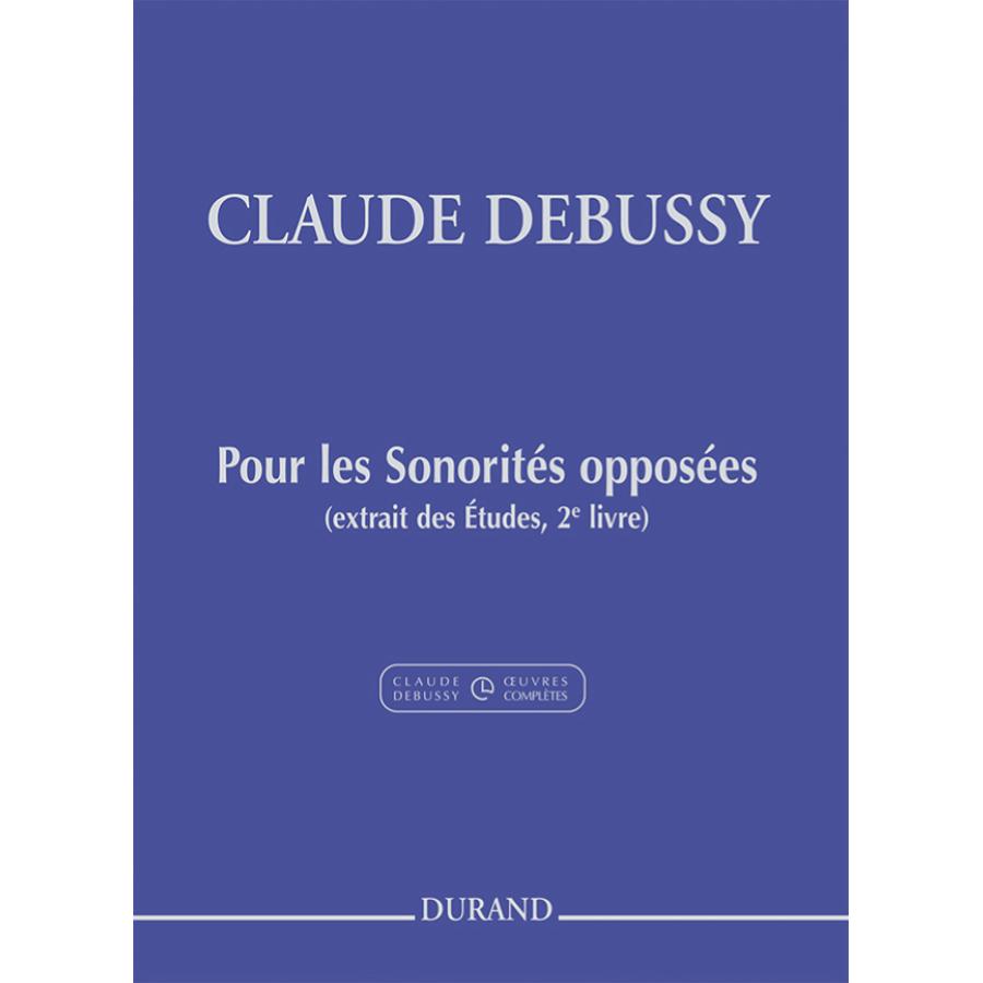 Pour les sonorites opposées Libro