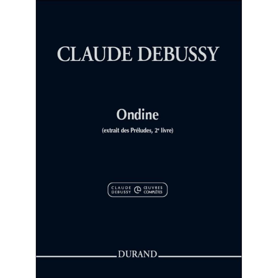 Ondine - Extrait Du - Excerpt From Série I Vol. 5 Partitura