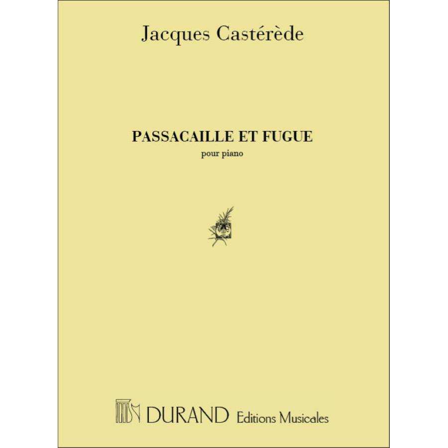 Passacaille Et Fugue Piano Partitura