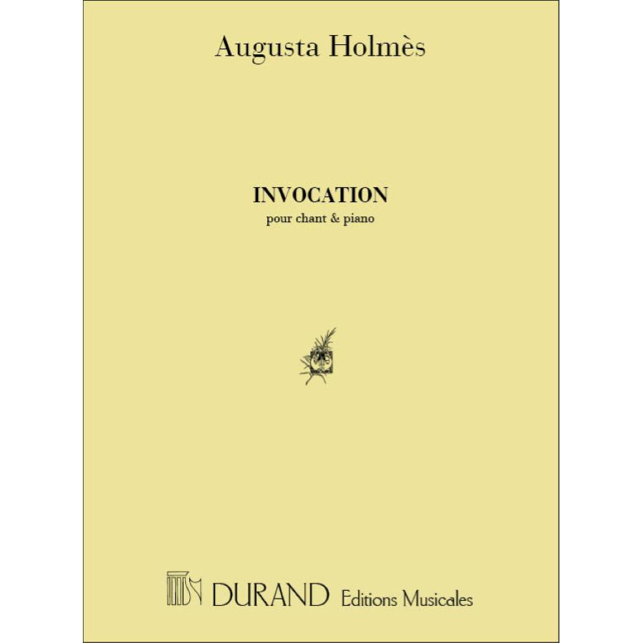 Invocation Chant Piano Partitura