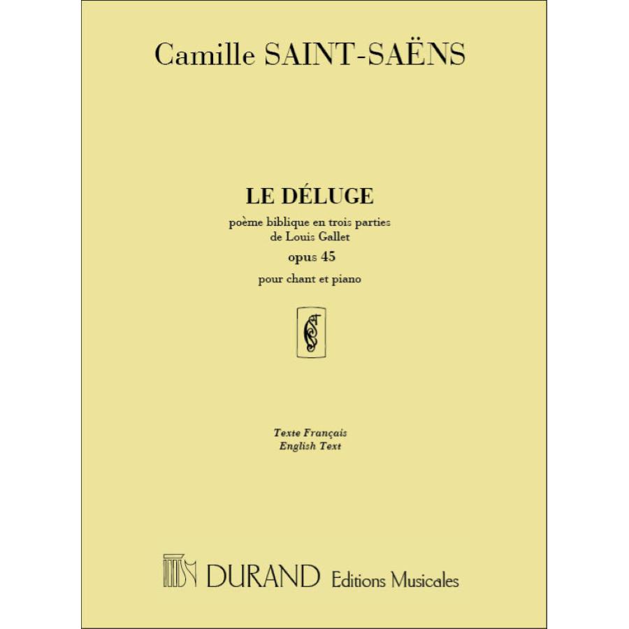Le Deluge Op. 45 Partitura