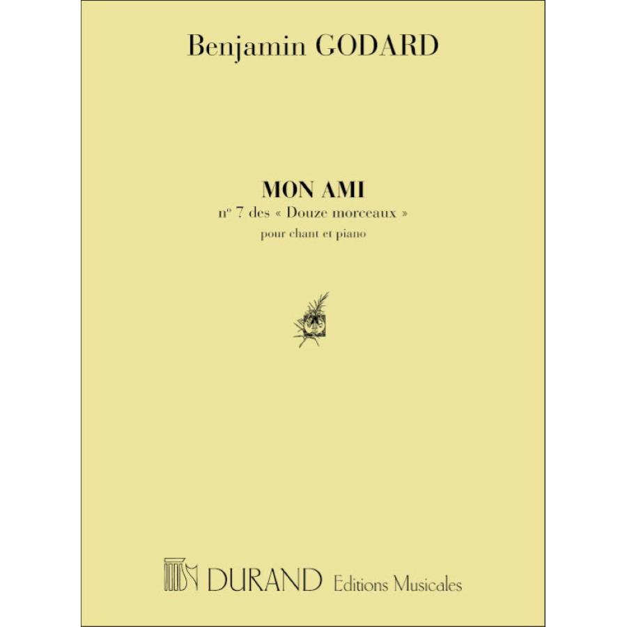 Mon Ami Chant Piano Partitura