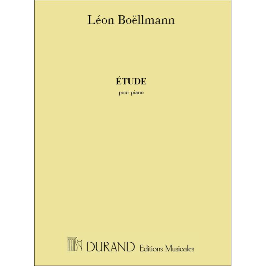 Etude Piano Partitura