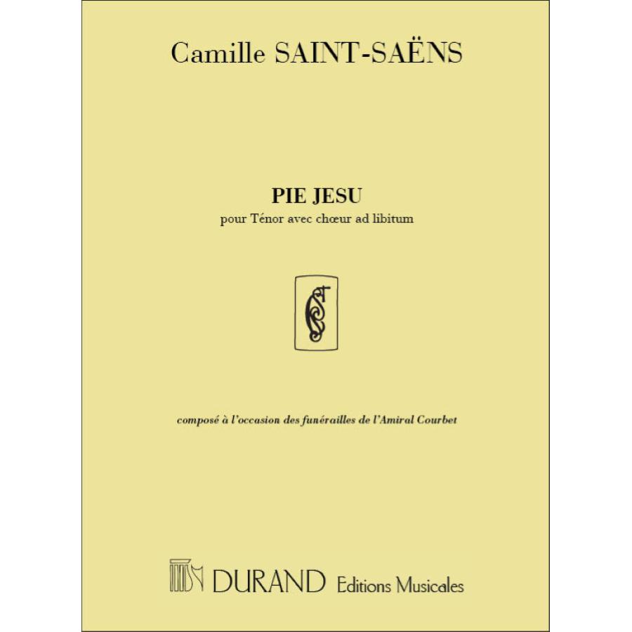 Pie Jesu, Pour Tenor Avec Choeur Ad Libitum, Partitura