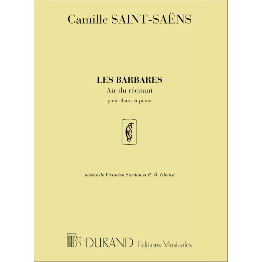 Les Barbares N 1 Basse Partitura