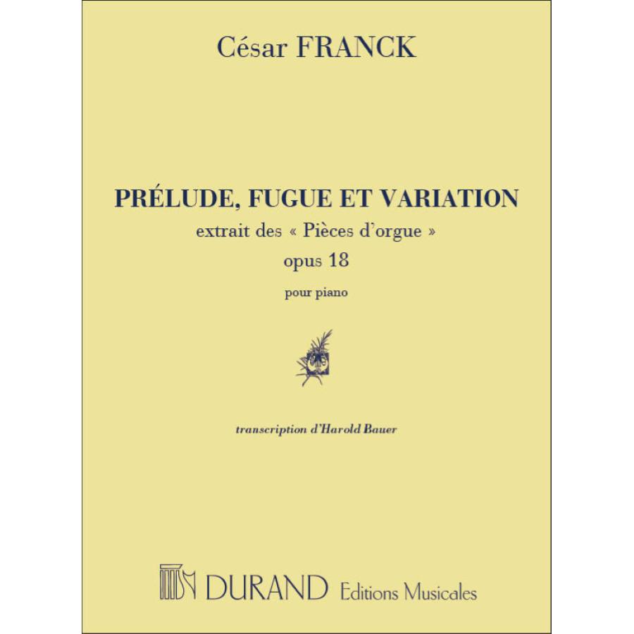 Prelude-Fugue & Variation Op.18 Libro